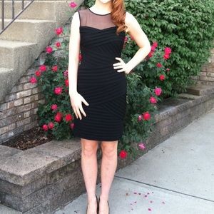 Calvin Klein formal black dress